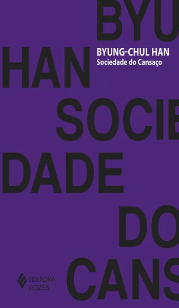 Capa de A Sociedade do Cansaço